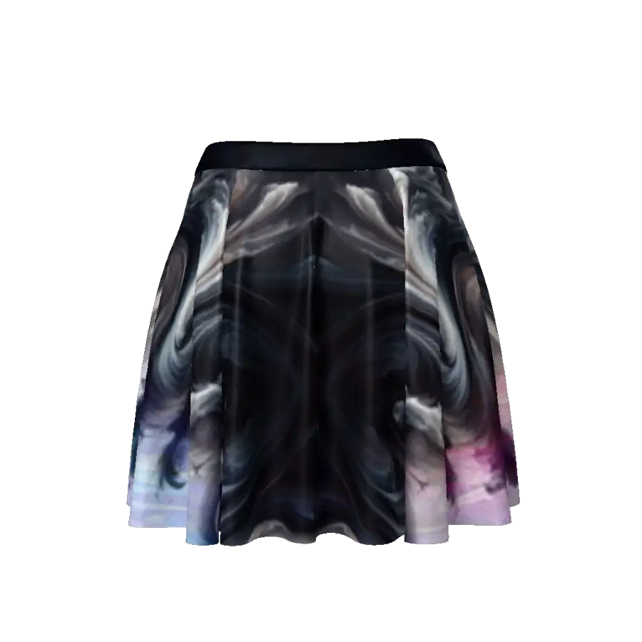 Colorful Skater Skirt