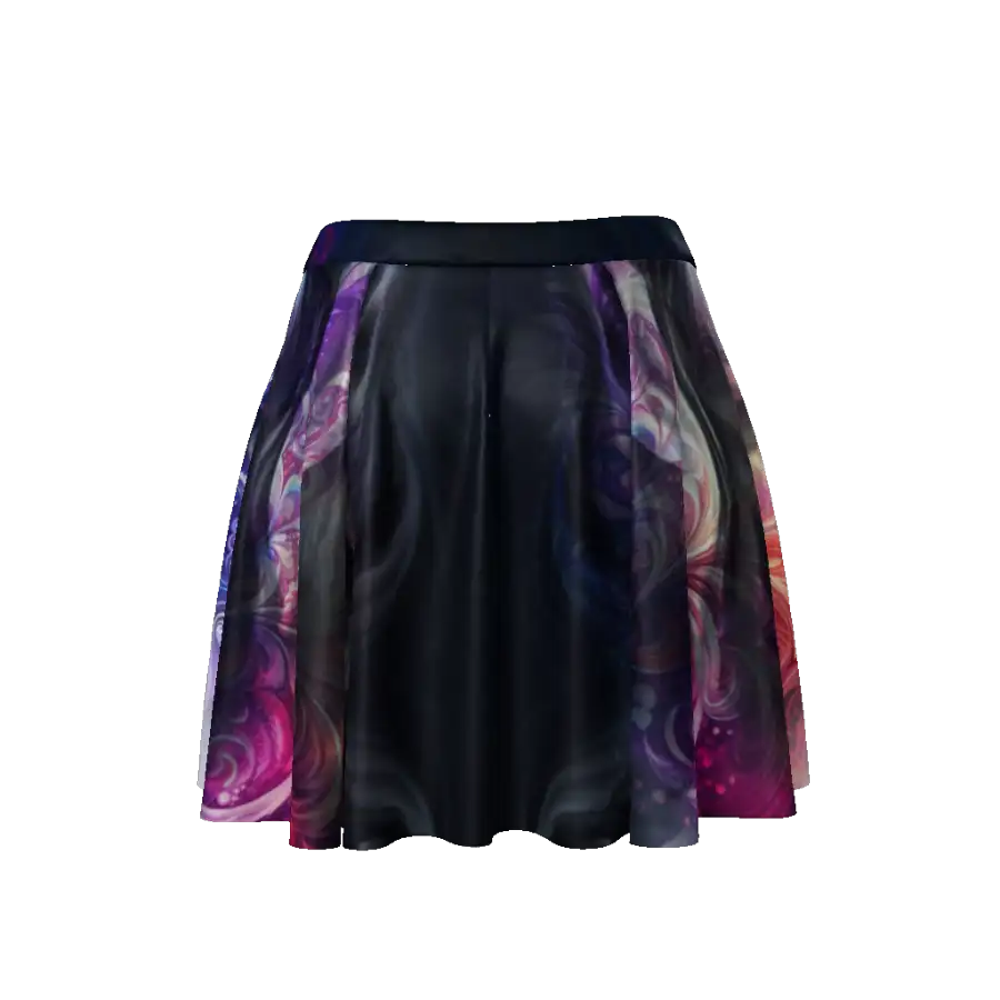 The Great Cat Council - Dark Colored Skater Skirt